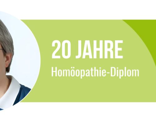 Interview mit Dr. Sigrid Kruse zu 20 Jahre Homöopathie-Diplom