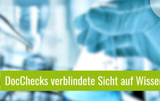 DocChecks verblindete Sicht auf Wissenschaft