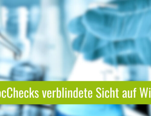 DocChecks verblindete Sicht auf Wissenschaft